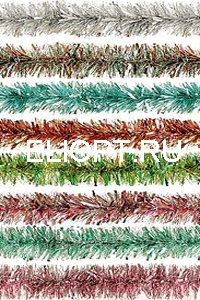 Мишура Морозко голографическая М0848-М0851