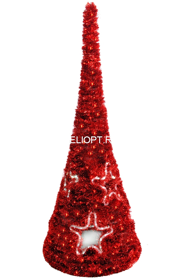 Световая фигура Конус со звездами 220V