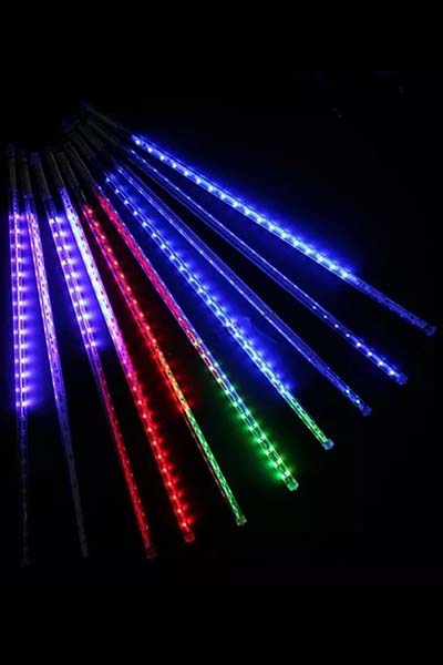 Электрогирлянда уличная Тающие сосульки 10х0,5м(h) CCL480-10-1RGB