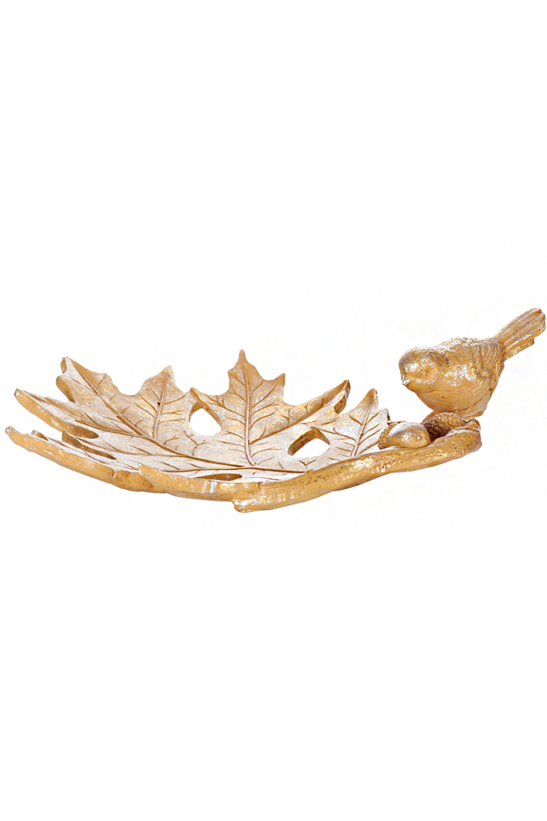 Тарелка в виде листа В01556