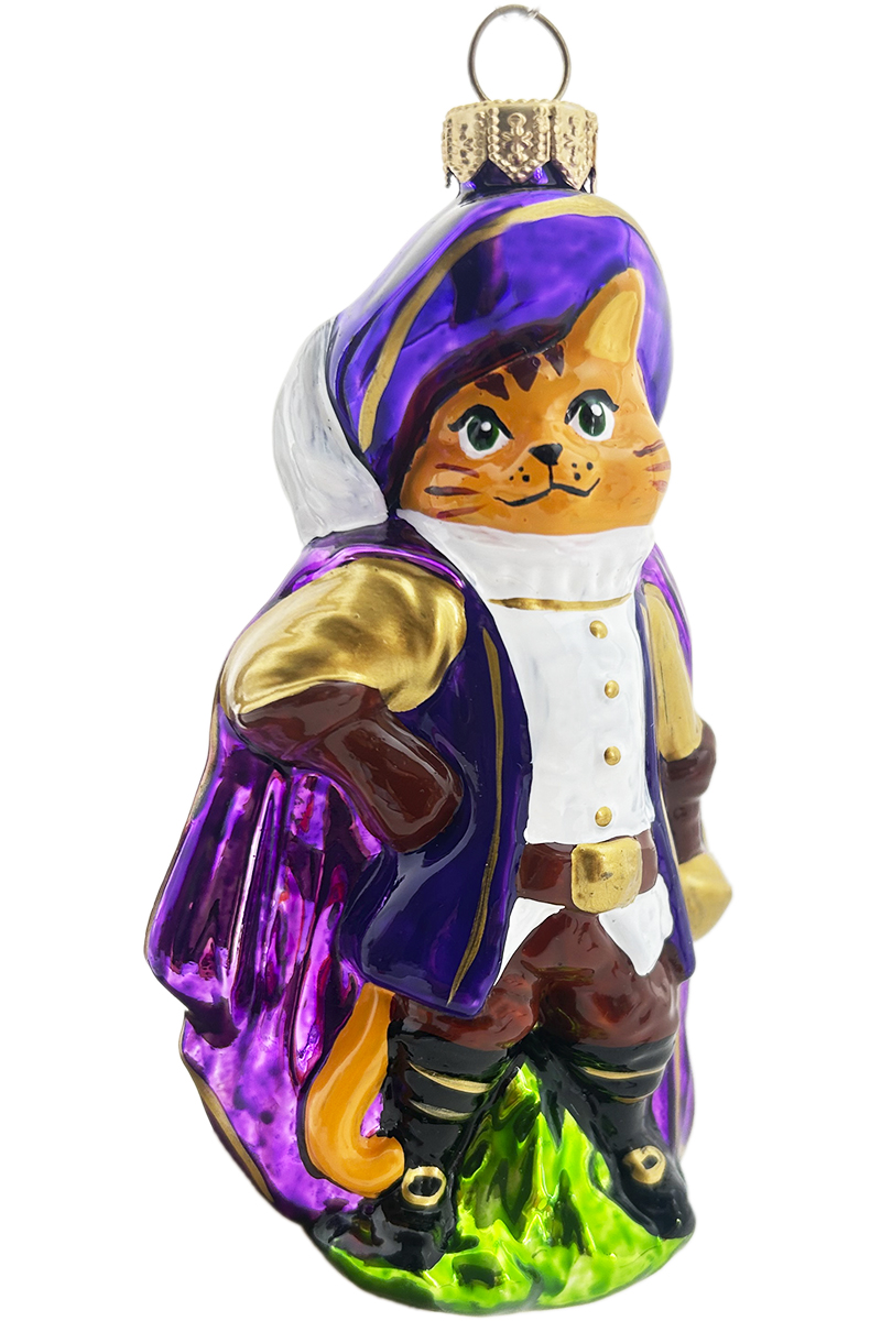 Елочная игрушка Кот в сапогах ЛФС-26004