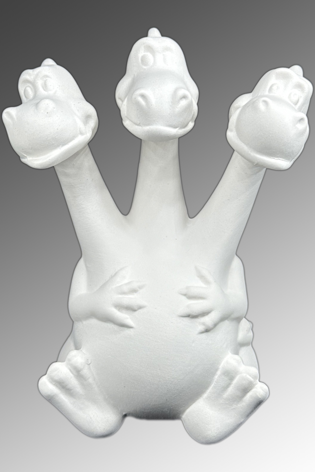 Фарфоровая елочная игрушка Горыныч 12 см  ЗВФ-ГОР